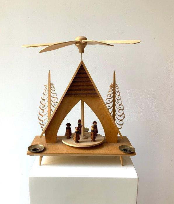 Erzgebirge - Kerstbeeldje - 5 sterren zangers - Hout -, Diversen, Kerst