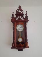 Regulateur wandklok - Glas, Messing, Hout - Mid 20th century, Antiek en Kunst