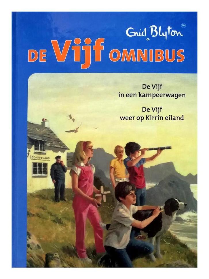 De Vijf Omnibus - In een kampeerwagen / Weer op Kirrin, Boeken, Kinderboeken | Kleuters, Gelezen, Verzenden