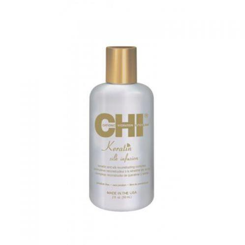 CHI Keratin Silk Infusion 59ml (Haarserum), Handtassen en Accessoires, Uiterlijk | Haarverzorging, Nieuw, Verzenden