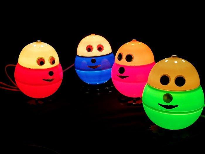 Targetti Sankey - Tafellamp (4) - Mannetje, buitenaards -, Antiek en Kunst, Antiek | Meubels | Stoelen en Sofa's