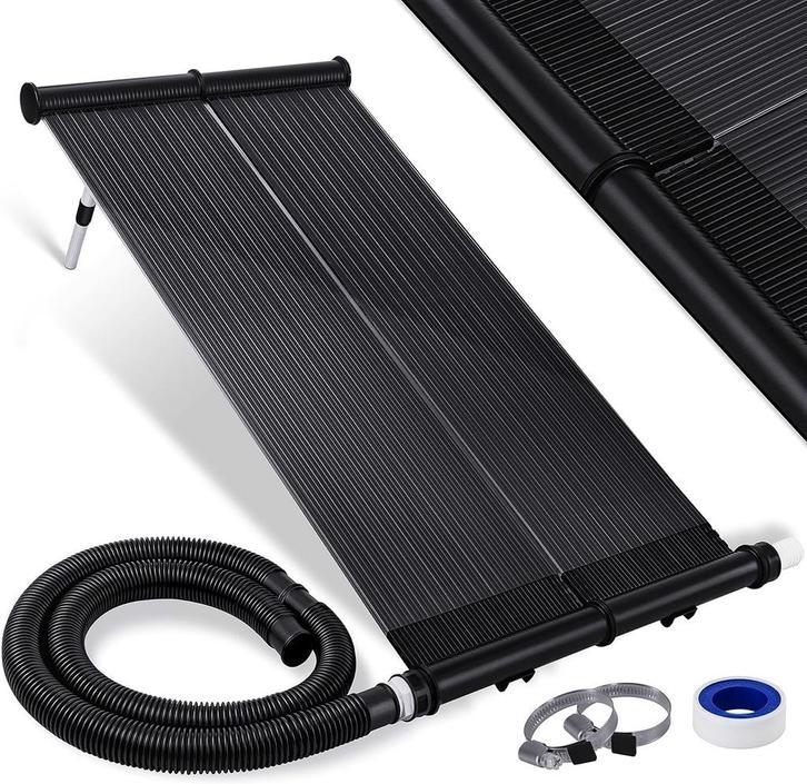 KESSER® Solar mat - Zwembadverwarming - 108x73cm - Zwart •, Tuin en Terras, Zwembad-toebehoren, Nieuw, Verzenden