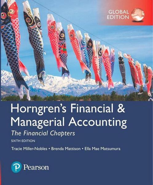 Horngrens Financial & Managerial Accounting, The Financial, Boeken, Overige Boeken, Gelezen, Verzenden