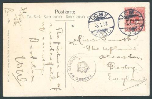 Duitse Koloniën - Togo 1917 - Brits-Franse bezetting -, Postzegels en Munten, Postzegels | Europa | Duitsland