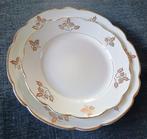 Capodimonte - Fiori dorati - Tafelservies (18) - Bordo oro -