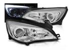 LED Tube koplampen Chrome geschikt voor Opel Astra J, Verzenden