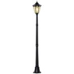Tuinlantaarn - 19 LEDs – 130 Lumen - zwart, Ophalen of Verzenden, Nieuw