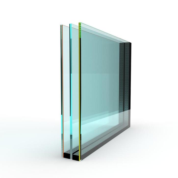 ZHR+++ drie dubbel glas 4.4.2* - sp - 4 - sp - 4*, Doe-het-zelf en Bouw, Glas en Ramen, Nieuw, Verzenden