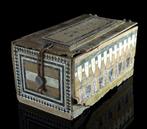 Replica van een oude Egyptenaar Hout Cosmetica Doos - 30 cm