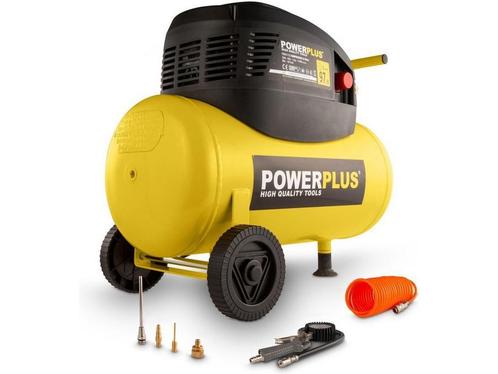 Powerplus Compressor POWX1730 - Luchtcompressor - 1100W - 8, Huis en Inrichting, Woonaccessoires | Overige, Zo goed als nieuw