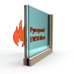 Dubbel glas Pyroguard EW30 Maxi (houten constructie) - HR 6, Doe-het-zelf en Bouw, Verzenden, Nieuw