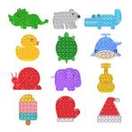 Pop It - Fidget Anti Stress Speelgoed Bubble Toy Siliconen S