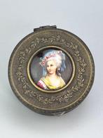 WMF / Geislingen - Doos - zilveren metaal - Met geglazuurde