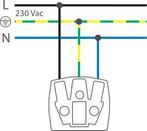 Zwarte Buitenstopcontactpaal Met Grondplaat IP55 - 761-36915, Doe-het-zelf en Bouw, Verzenden, Nieuw