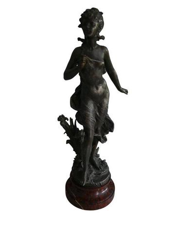 Hippolyte François Moreau (1832-1927) - sculptuur, Jeune beschikbaar voor biedingen
