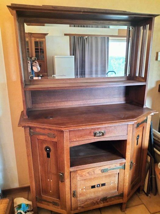 Gustave Serruries-Bovy - Kast (2) - Eik - Meubels in de, Antiquités & Art, Art | Objets design