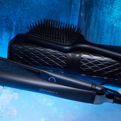 ghd Platinum+ Styler &amp; Ghd Paddel Brush (Stijltang), Handtassen en Accessoires, Uiterlijk | Haarverzorging, Nieuw, Verzenden