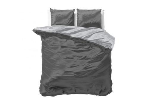 Sleeptime Beauty Double Face Dekbedovertrek Grey/Anthracite, Huis en Inrichting, Slaapkamer | Beddengoed