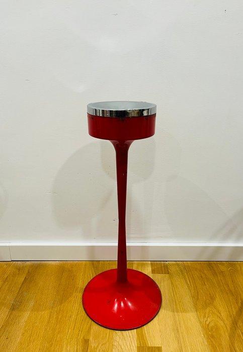 Cendrier - Cenicero de Pie Space Age Tulip Style - Acier, Antiquités & Art, Art | Objets design