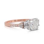 Ring - 18 karaat Roségoud, Witgoud - 2.08ct. tw. Diamant, Nieuw