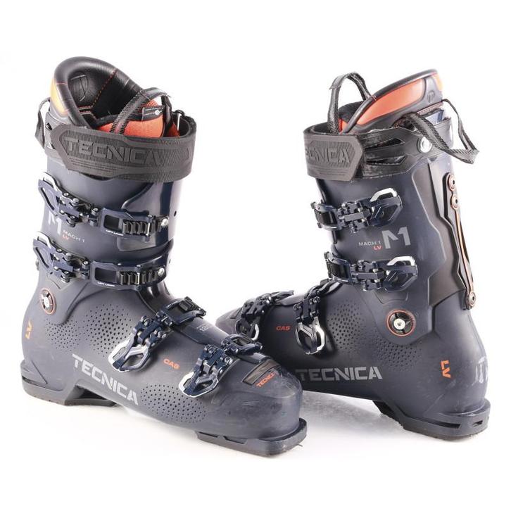 45,5 46 skischoenen TECNICA MACH1 120 LV 2024, CAS, lift loc, Sport en Fitness, Skiën en Langlaufen, Ski, Schoenen, Gebruikt, Overige merken