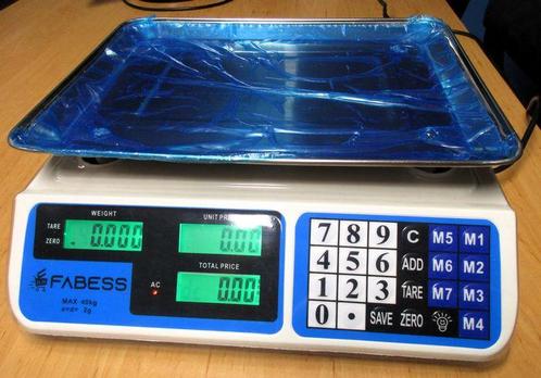 Digitale weegschaal met accu, 40 kg / 2 g, NIEUW, Elektronische apparatuur, Weegschalen