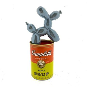 Koen Betjes (1992) - Balloon Dog (Silver) x Campbell Soup x