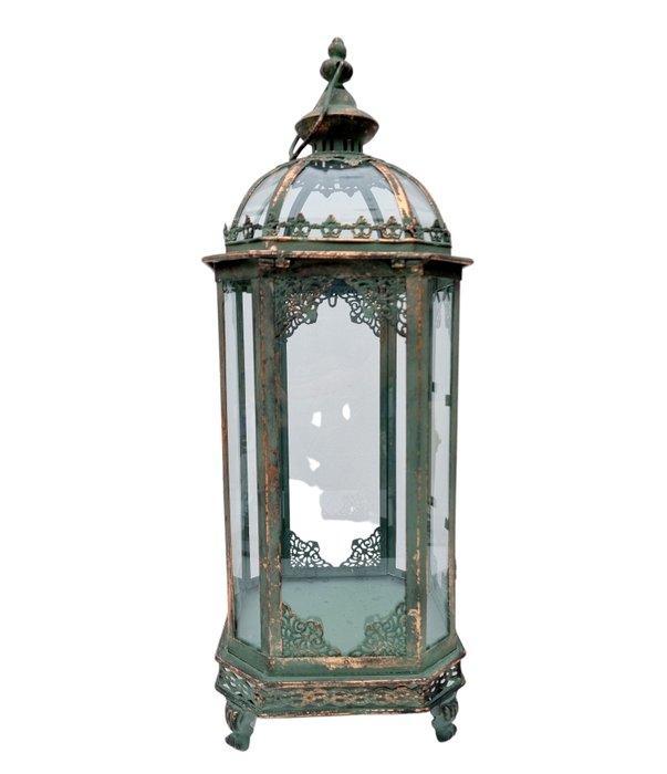 Lantaarn - Glas, IJzer, Metaal, Antiek en Kunst, Antiek | Boeken en Manuscripten