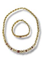 Collier - 18 carats Or jaune, Collier et bracelet en or 18K, Handtassen en Accessoires, Kettingen, Nieuw