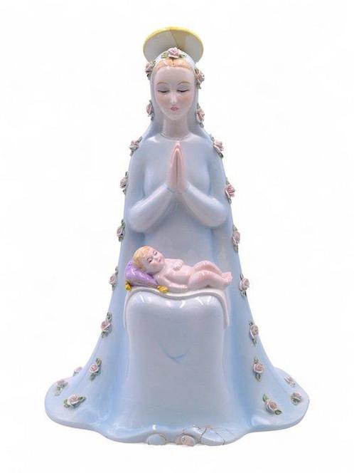 Giovanni Ronzan (1906-1974) - sculptuur, Beata Maria, Antiek en Kunst, Antiek | Glaswerk en Kristal