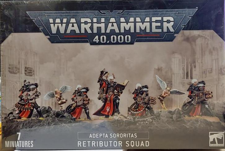 Warhammer 40.000 Adepta Sororitas Retributor Squad, Hobby en Vrije tijd, Wargaming, Ophalen of Verzenden
