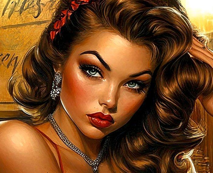 Ginger Red (1965) - Joyce, Antiek en Kunst, Kunst | Designobjecten