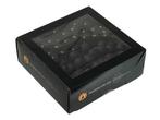 Balletjes op draad 2cm. combi zwart black doos 144 stuks, Nieuw