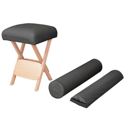 vidaXL Massagekruk met 12 cm dikke zitting 2 bolsters, Sport en Fitness, Massageproducten, Nieuw, Verzenden