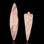 Bactrian Paar votiefstenen messen (Zonder Minimumprijs), Antiek en Kunst