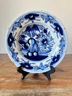 Plat - Céramique - Décor floral