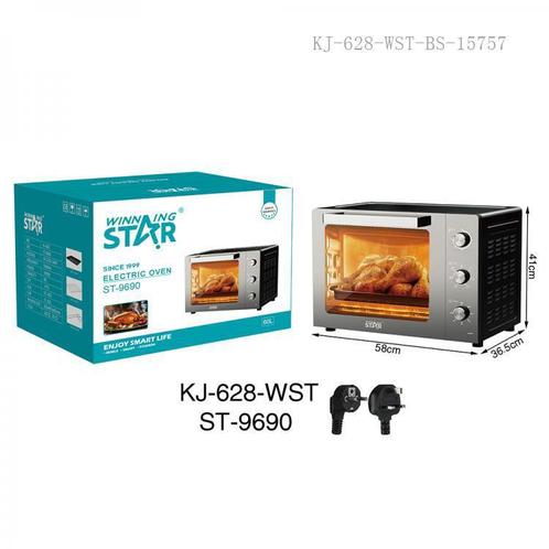 Winning Star St-9690 Vrijstaande Oven 60 Liter, Electroménager, Fours, Enlèvement ou Envoi