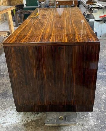 Bureau - Ébène de Macassar - Bureau en ébène macassar beschikbaar voor biedingen