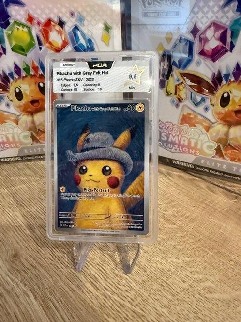 Van Gogh Pikachu - 1 Graded card - Pokémon Pikachu van Gogh, Hobby en Vrije tijd, Verzamelkaartspellen | Pokémon