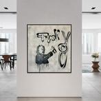 Timo Wedell (1994) - Angry Albert Like Banksy - XL · No, Antiek en Kunst