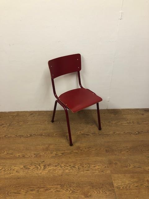 Gebruikte Schoolstoel - S3767- Vintage/Café, Huis en Inrichting, Stoelen, Ophalen