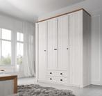 Kledingkast Parello - Wit - Eiken - 171 cm, Huis en Inrichting, Kasten | Overige, Verzenden, Nieuw