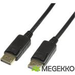 LogiLink CV0074 DisplayPort kabel 5 m Zwart, Verzenden