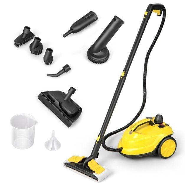 2dekans | Coast Nat- en Droogzuiger - 4-in-1 - 1200W - Geel, Doe-het-zelf en Bouw, Reinigingsmachines, Ophalen of Verzenden
