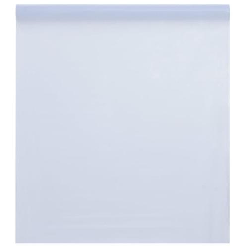 vidaXL Raamfolie statisch mat transparant wit 45x1000 cm PVC, Huis en Inrichting, Woonaccessoires | Overige, Nieuw, Verzenden
