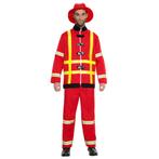 Brandweerman Kostuum Heren, Vêtements | Hommes, Costumes de carnaval & Vêtements de fête, Verzenden