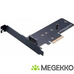 Akasa M.2 SSD to PCIe 3.0 x4 NVME adapter card AK-PCCM2P-01, Informatique & Logiciels, Verzenden