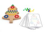 Houten Onderwijsmateriaal Kerstboom versieren (met parels), Kinderen en Baby's, Ophalen of Verzenden, Nieuw
