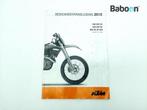 Instructie Boek KTM 450 EXC-F 2008-2011 Dutch (3211484nl), Motoren, Verzenden, Gebruikt