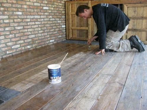 Bijzonder mooi recuperatie hout voor vloeren, robuust stoer, Bricolage & Construction, Planches & Dalles